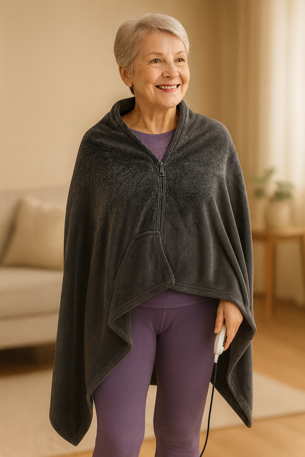 PeaceBlanket™ – The Wearable Heated Blanket for Lasting Warmth & Calm